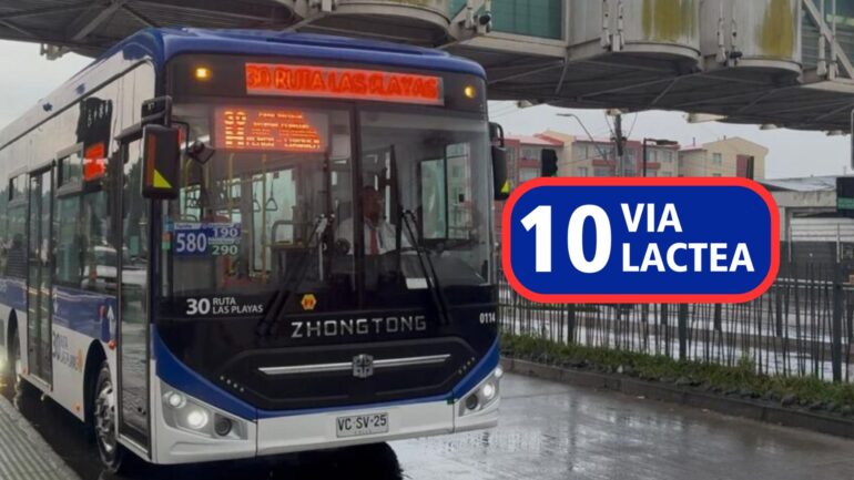 Bus eléctrico Vía Láctea
