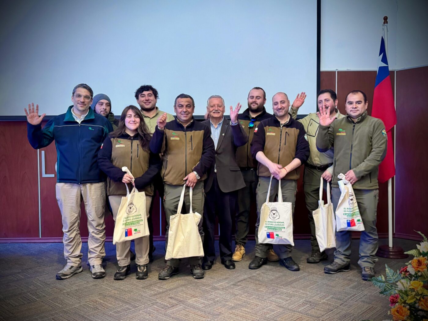 CONAF celebró el Día Nacional de las y los Guardaparques
