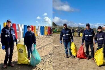 Jornada limpieza Playa Blanca Oxiquim Coronel