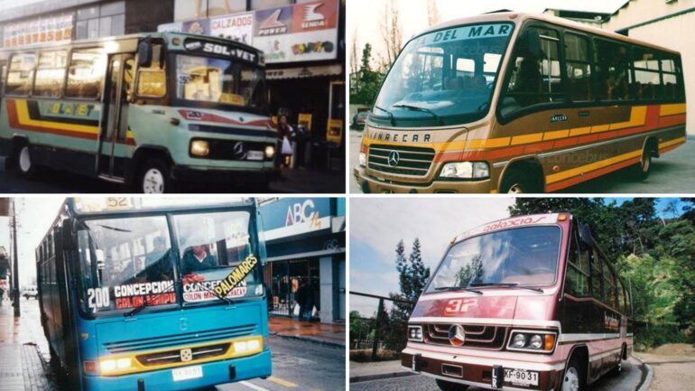 Micros del Gran Concepción antiguas