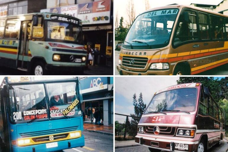 Micros del Gran Concepción antiguas