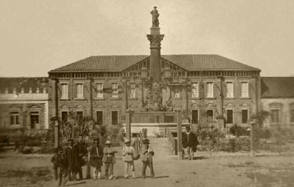 Plaza de la Independencia 1860