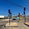 Semáforos Ruta 160 con María Luisa Bombal