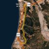Trazado ruta Pie de Monte