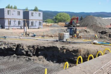 Villa Futuro Chiguayante construcción