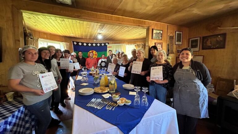 Curso gastronomía saludable local Tirúa