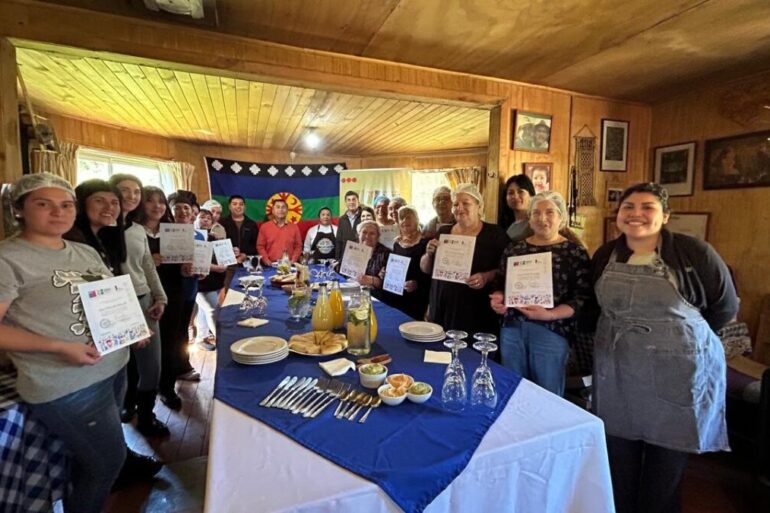 Curso gastronomía saludable local Tirúa