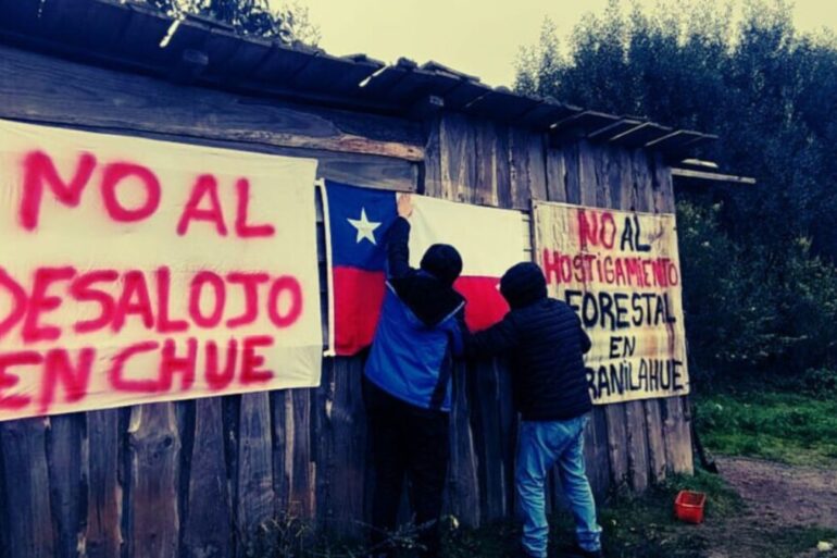 Desalojo toma Curanilahue