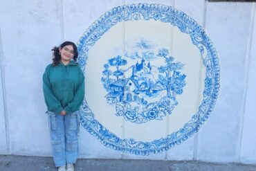 Sayenn Francisca Salinas mural Plato Willow Penco