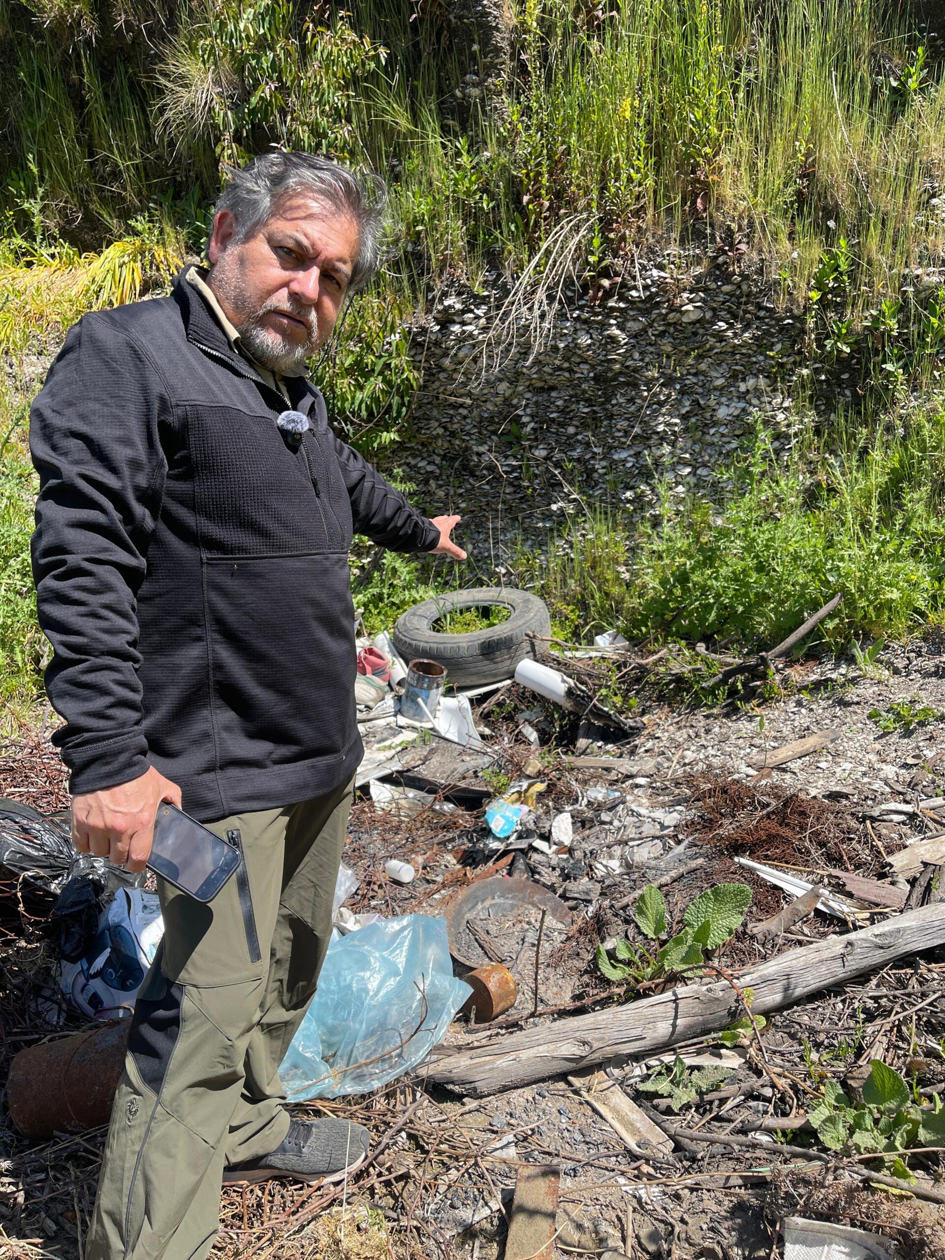 Sitios El Visal Arauco basura