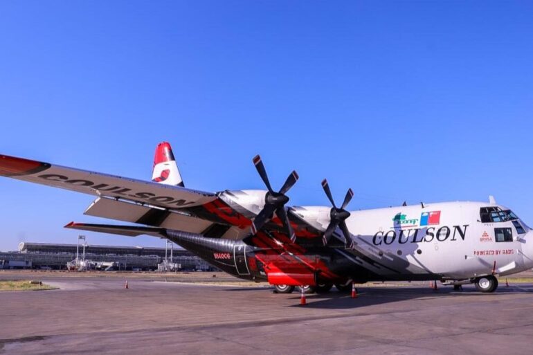 Avión Hércules C-130 CONAF