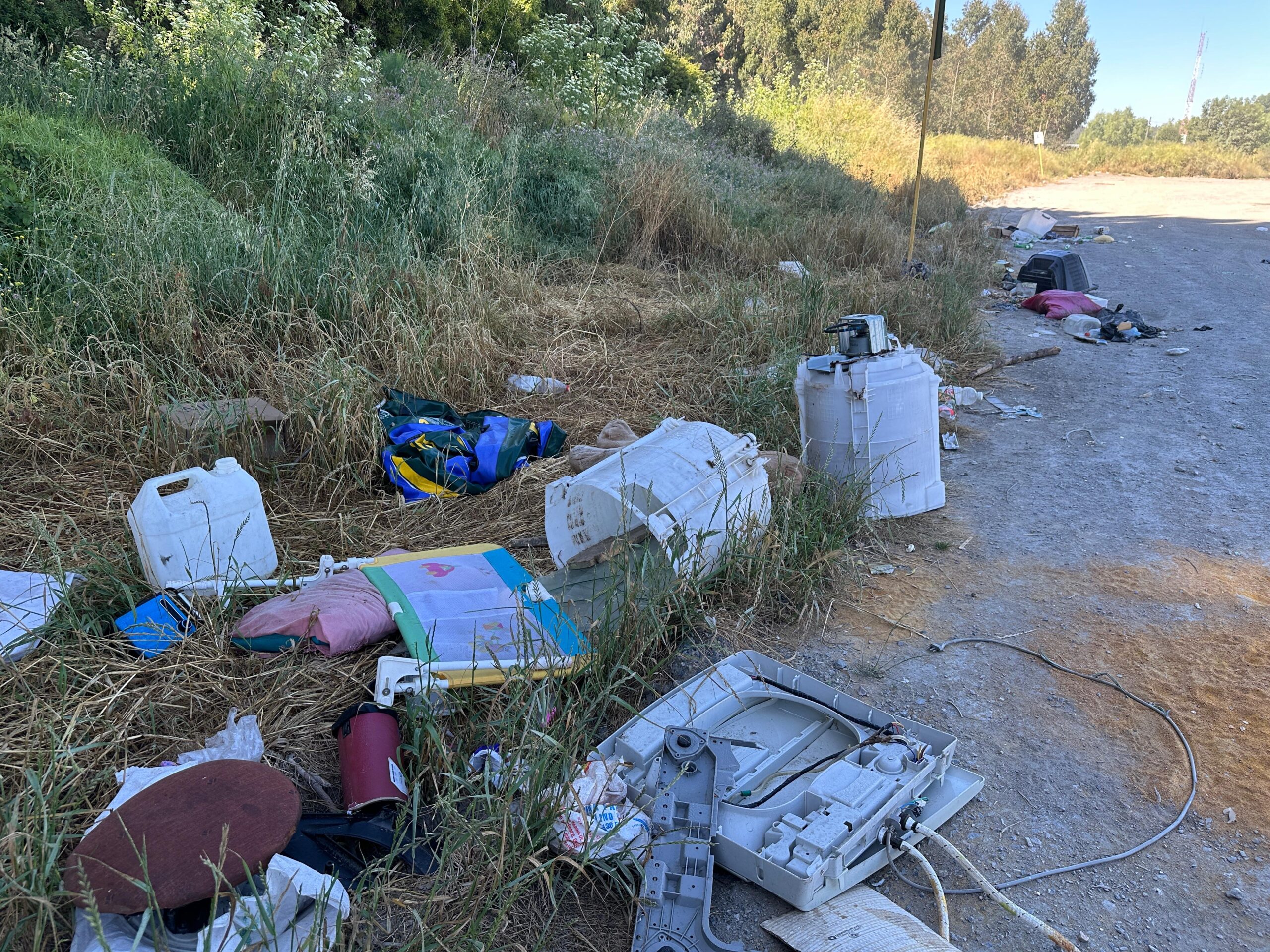 Basura en Sitio Playa Negra 1