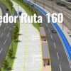 Corredor transporte público Ruta 160