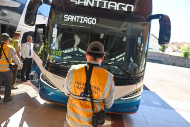 Fiscalización seremi Transportes Terminal Collao