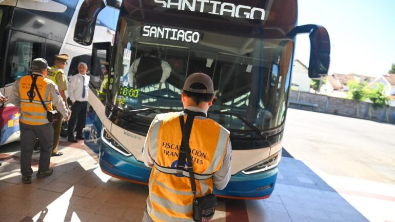 Fiscalización seremi Transportes Terminal Collao