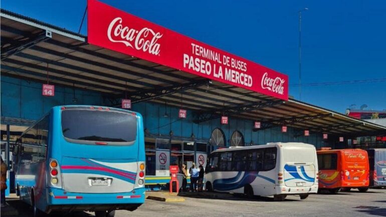 Terminal de buses rurales Ñuble Paseo La Merced