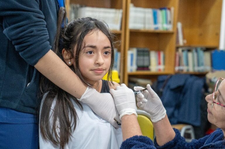 Vacunación escolar
