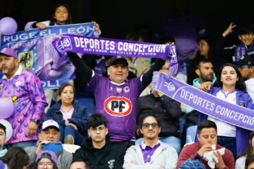 Hinchas Deportes Concepción vs Deportes Copiapó, Estadio Ester Roa Rebolledo