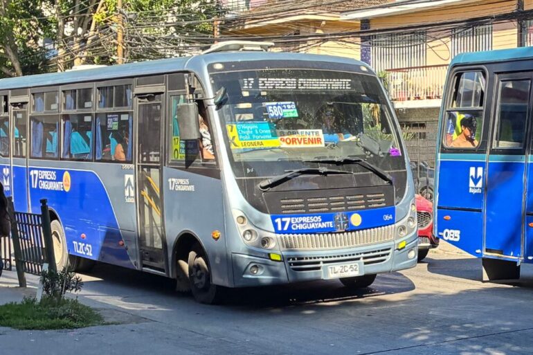 Bus línea 17 Expresos Chiguayante
