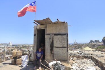 Casa destruida incendio Penco