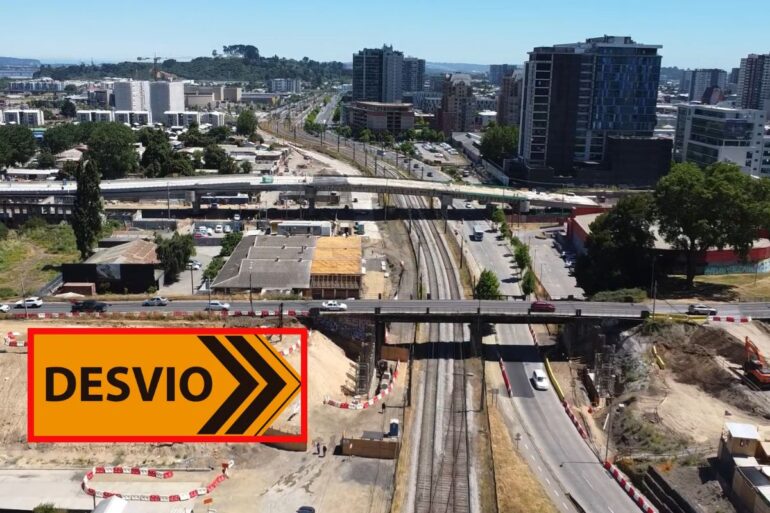 Desvíos por Puente Esmeralda