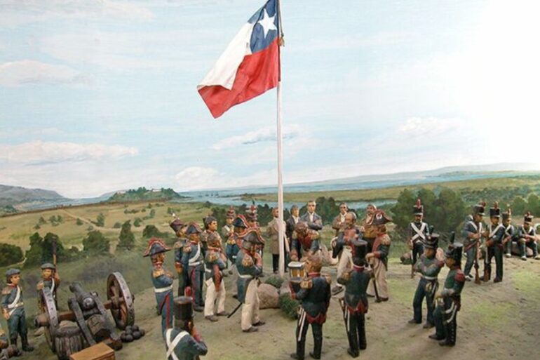 Diorama Declaración de la Independencia de Chile