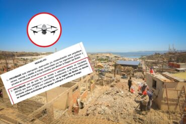 Drones en incendios forestales