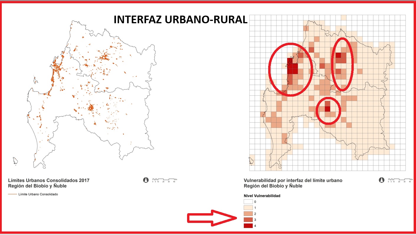 PRUIR incendios forestales interface zona