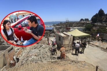 Penco donación de comida damnificados