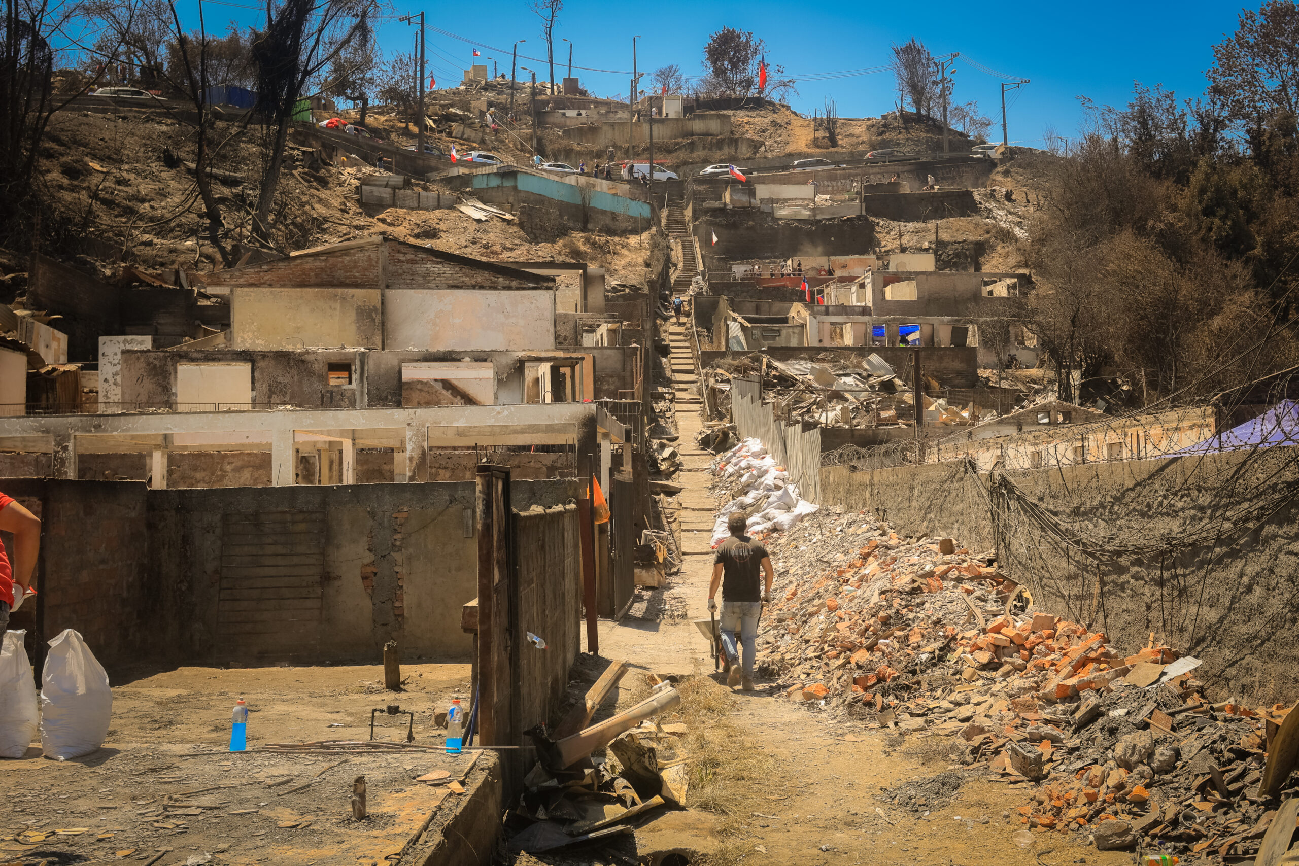 Reconstrucción Penco Lirquén Incendio Forestal | Foto: Raphael Sierra