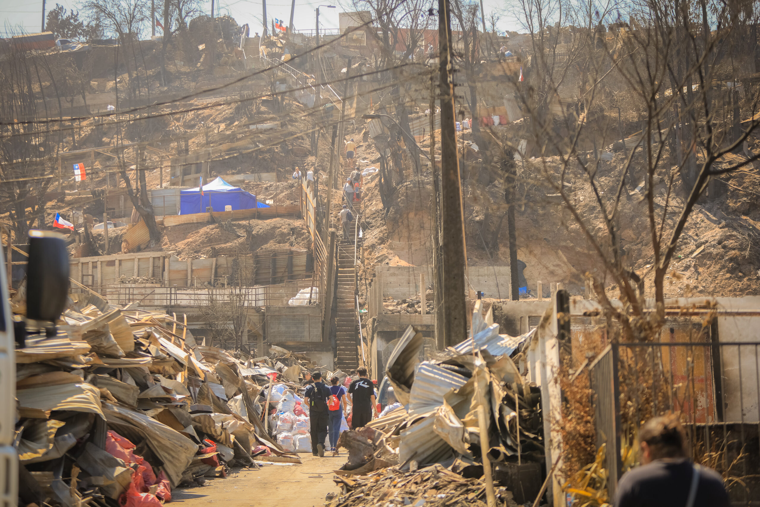 Reconstrucción Penco Lirquén Incendio Forestal | Foto: Raphael Sierra