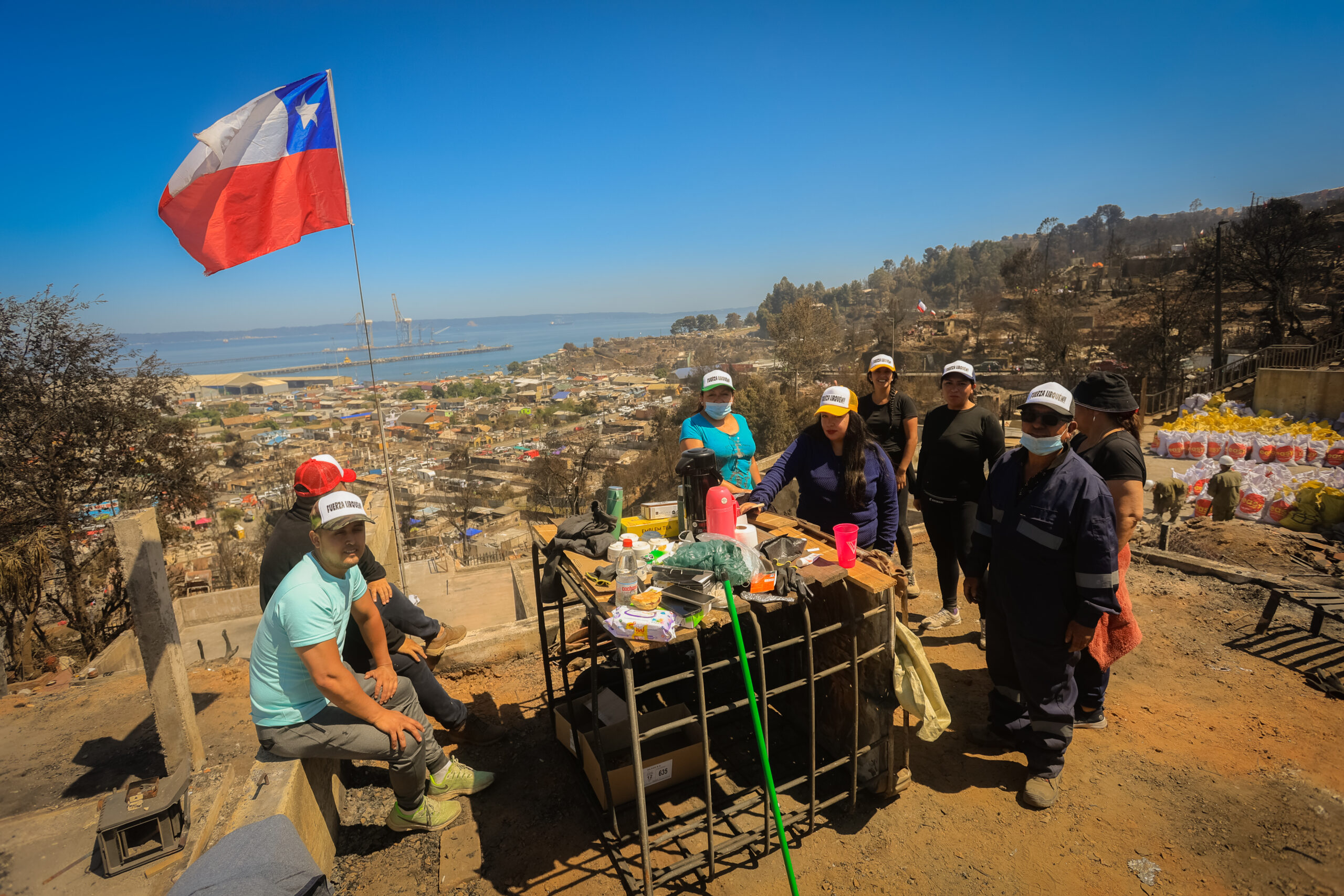 Reconstrucción Penco Lirquén Incendio Forestal | Foto: Raphael Sierra