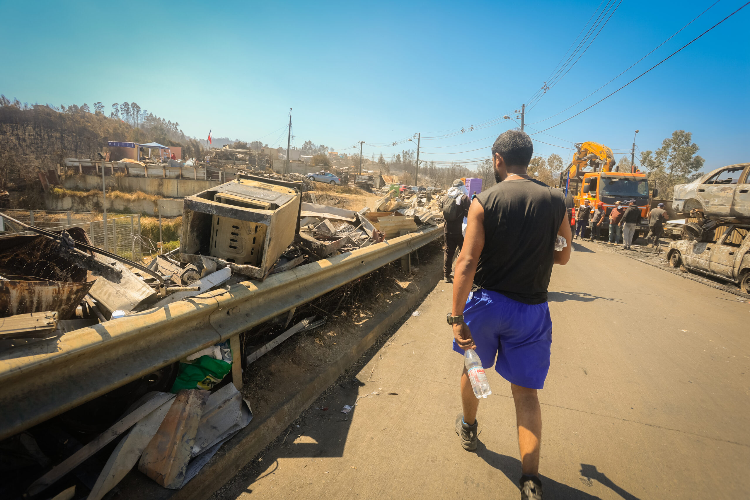 Reconstrucción Penco Lirquén Incendio Forestal | Foto: Raphael Sierra