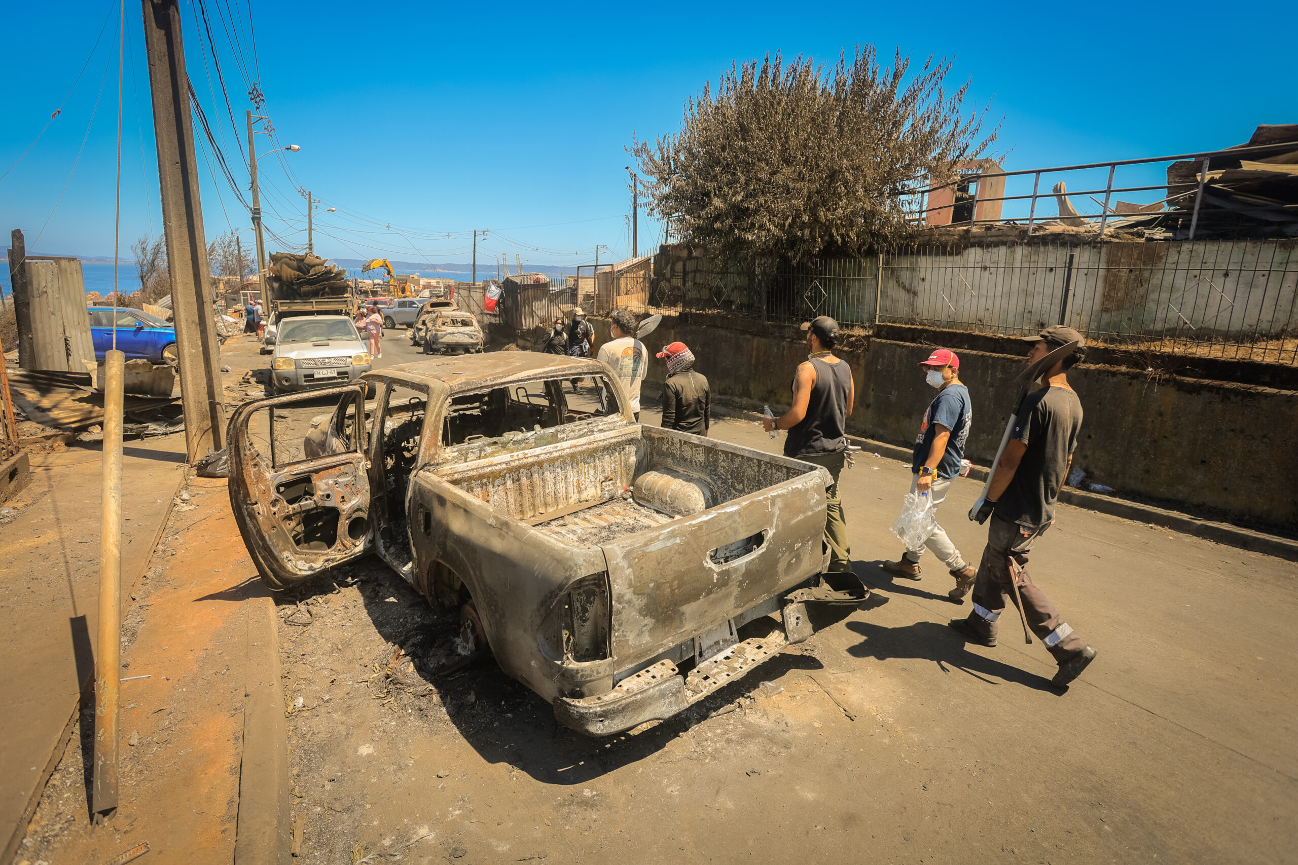 Reconstrucción Penco Lirquén Incendio Forestal | Foto: Raphael Sierra