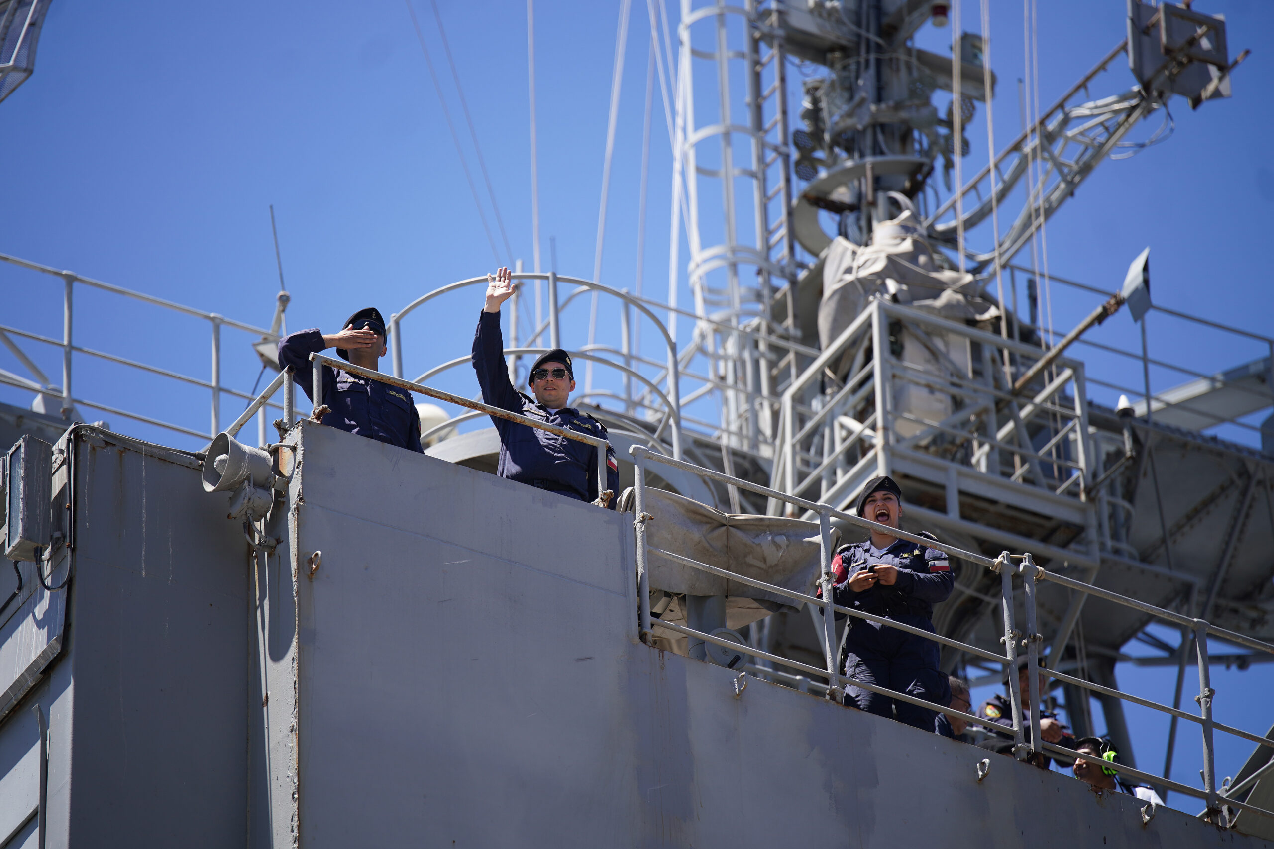 Marinos se despiden Operación Soberanía