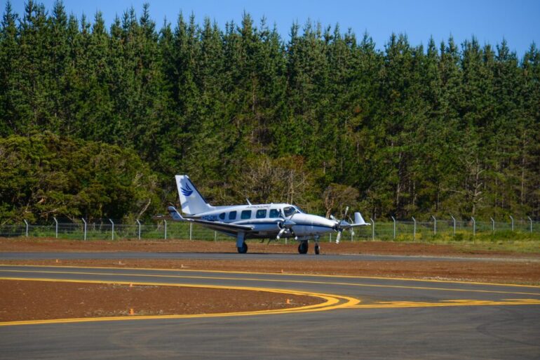 Transporte aéreo isla Mocha