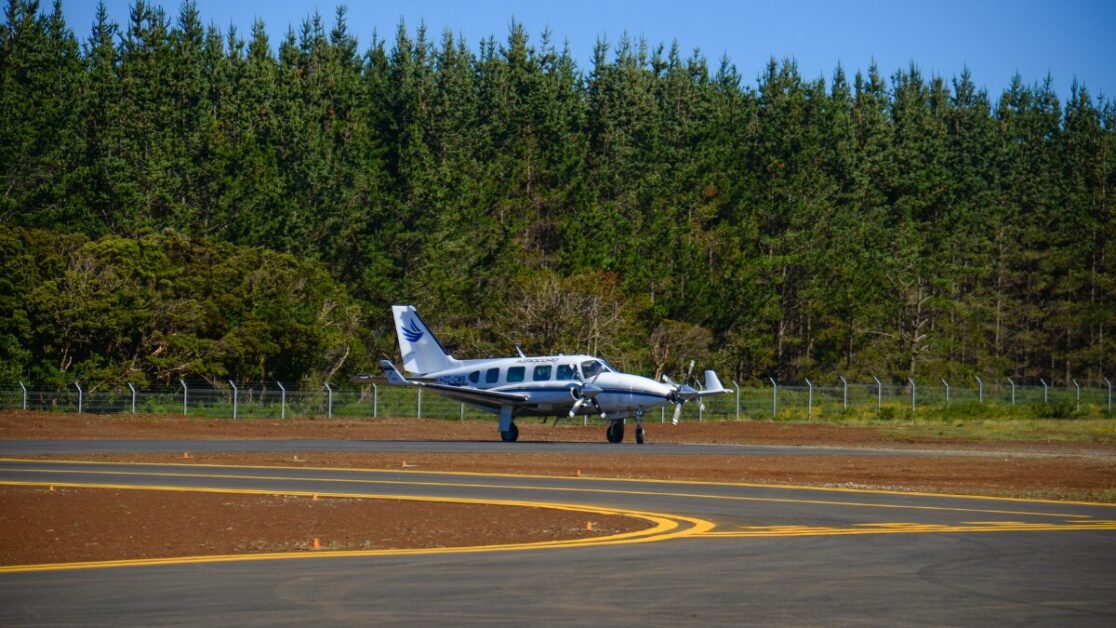 Transporte aéreo isla Mocha