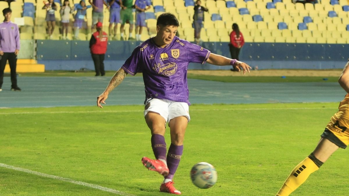 Ignacio Mesías regresó a Deportes Concepción y se estrenó en la Noche Lila 2026 | Foto: Raphael Sierra, Sala de Prensa