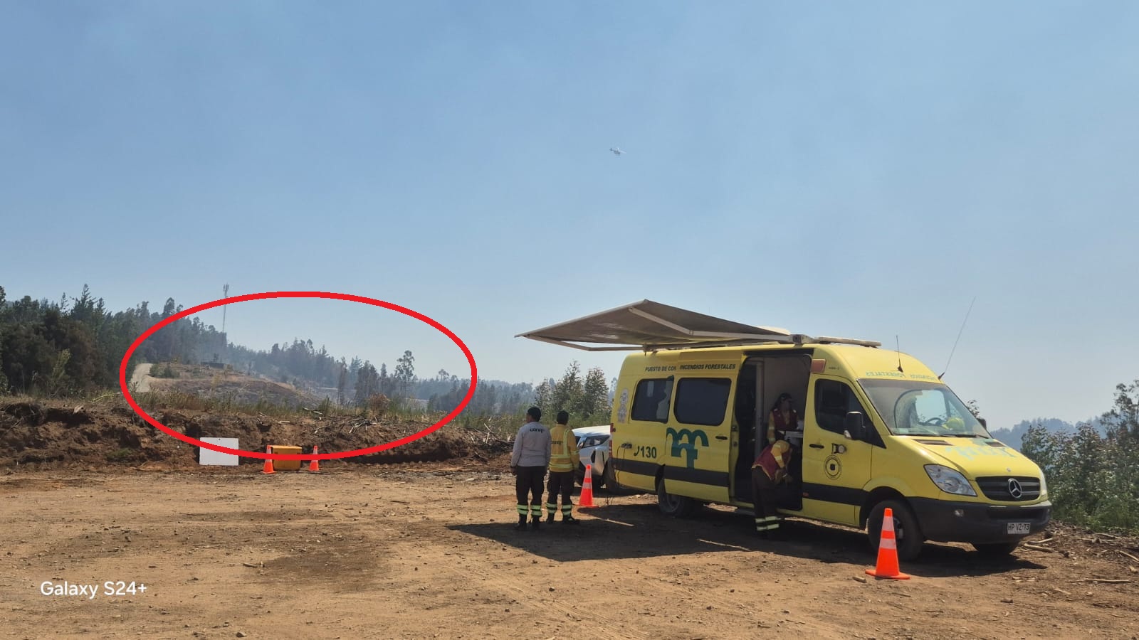 Incendio Parque Nacional Nonguén