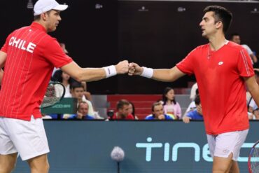 Tomás Barrios y Nicolás Jarry | Copa Davis