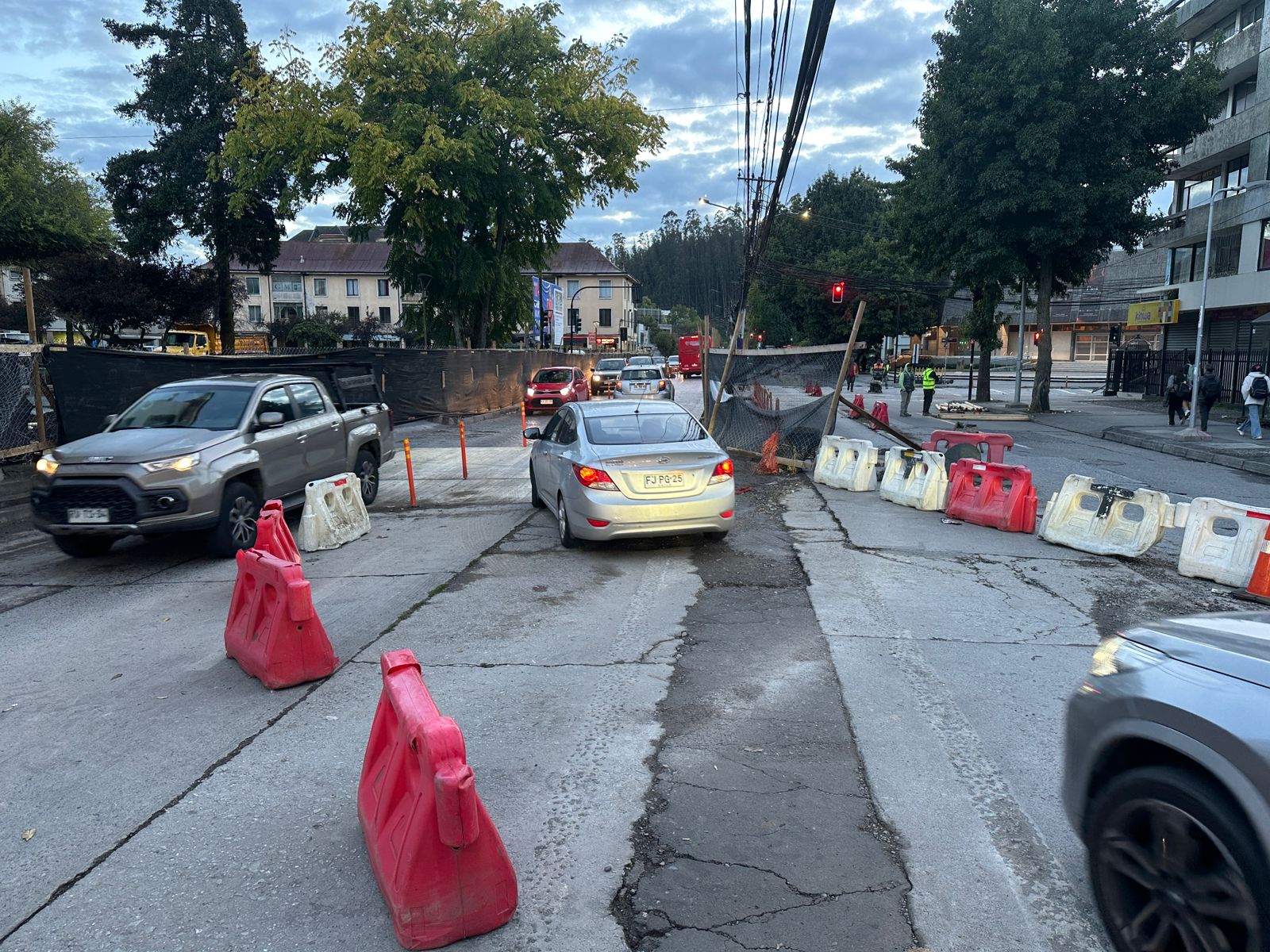 Ajuste de tránsito Chacabuco Plaza Perú