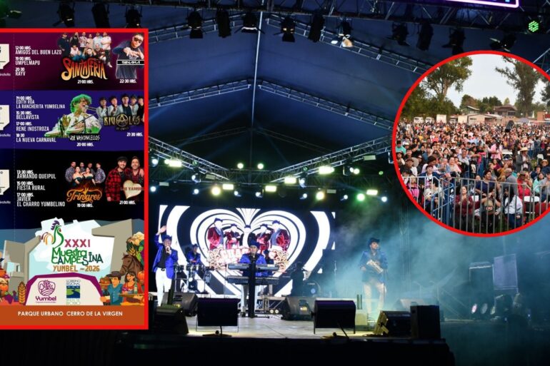 Muestra campesina de Yumbel artistas