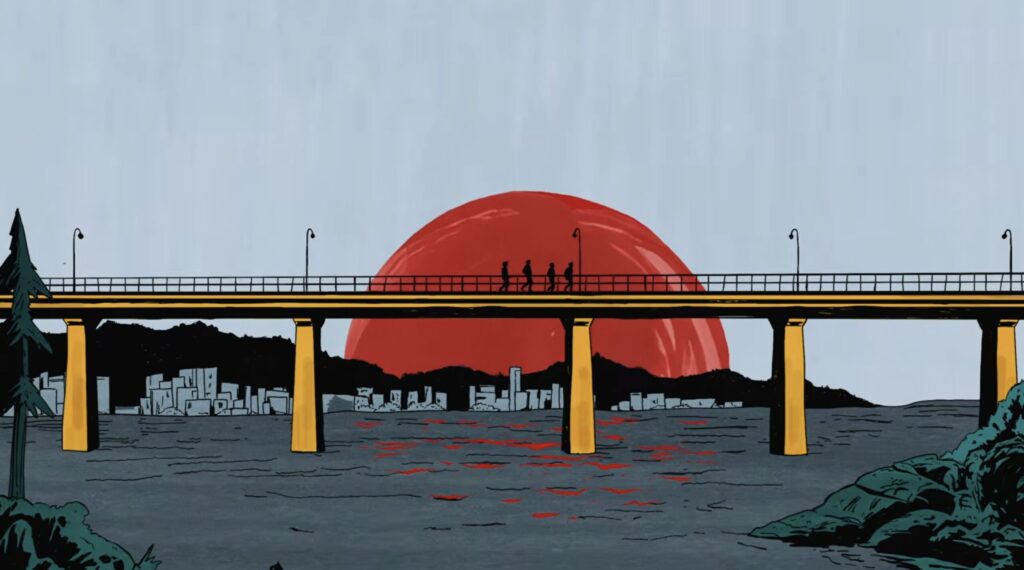 Puentes del Río Biobío en Cantar y Amar de Los Tres