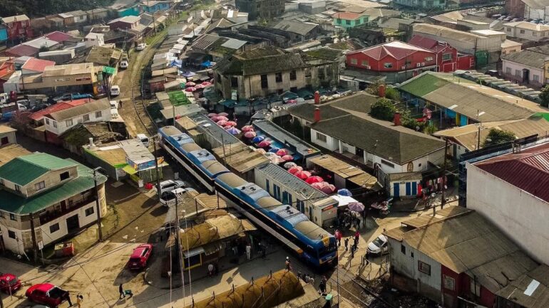Tren turístico Lota