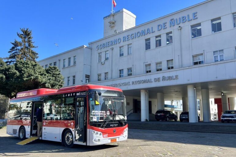 Bus eléctrico región de Ñuble