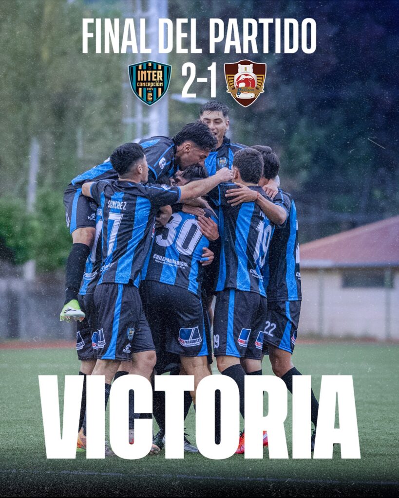 Inter de Concepción 2-1 Gasparín FC Tercera División B