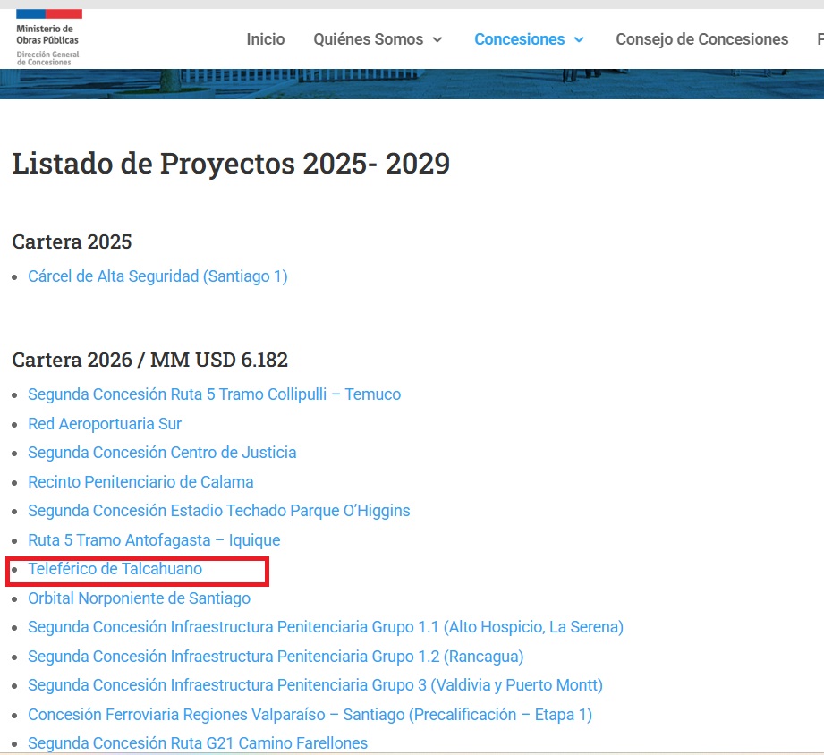 Teleférico de Talcahuano