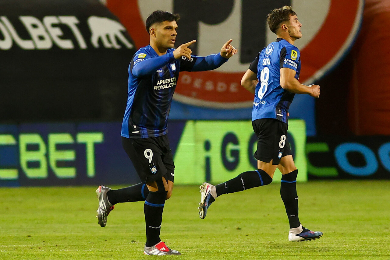 Lionel Altamirano escaló en la tabla de goleadores tras anotar en doble oportunidad ante Audax Italiano | Foto: Daniel Pino, Agencia UNO