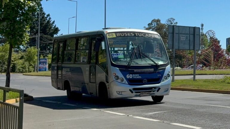 Bus línea 60 Buses Tucapel