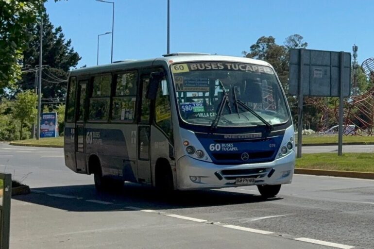 Bus línea 60 Buses Tucapel